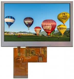 TFT 4.3 Inch Display @ Relec Electronics Ltd