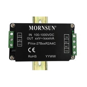 PVxx-27BxxR2 Series | Ultra-Wide Input DC-DC Converters | Mornsun | UK Distributor