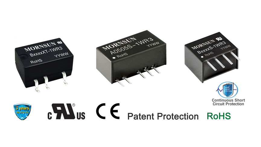 R3 Series - Mornsun DC DC Converters @ Relec Electronics Ltd 2020