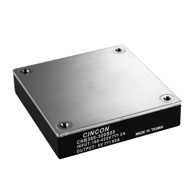 CHB300-300S05 Series | Cincon Power | High Power DC DC @ Relec Electronics Ltd 2020