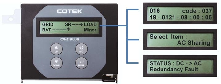 DC-AC Inverters from Cotek | SR-1600-Plus Series | UK Trusted Distributor | Relec Electronics Ltd 2020