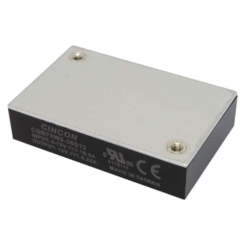 CQB75W8 Series | 75 Watts | Cincon Power | DC-DC Converters Range