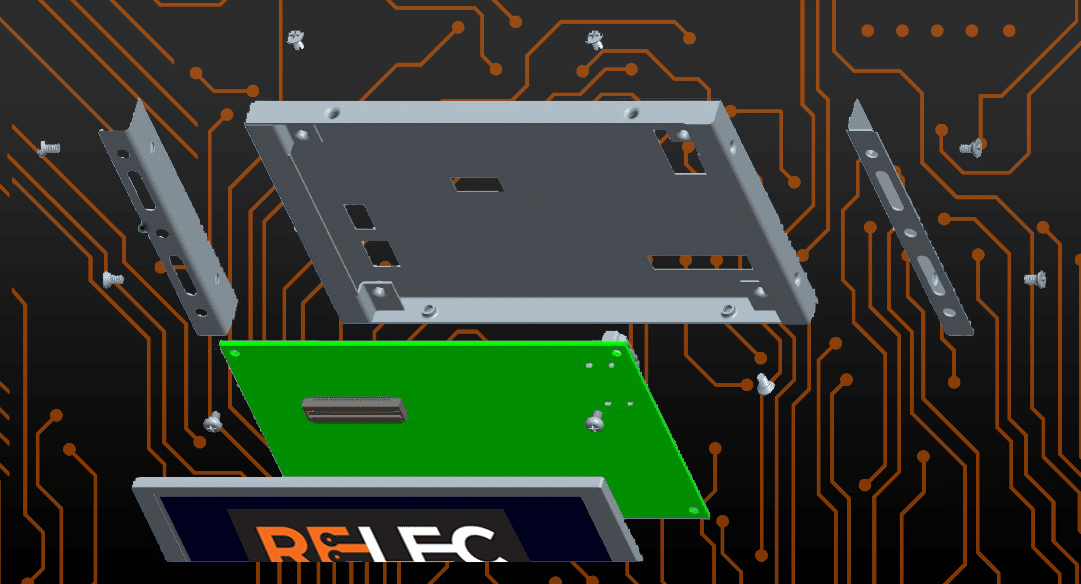 Mounting Frames @ Relec Graphic 2 | Custom TFT Displays | Digiwise Tech | UK Distributor