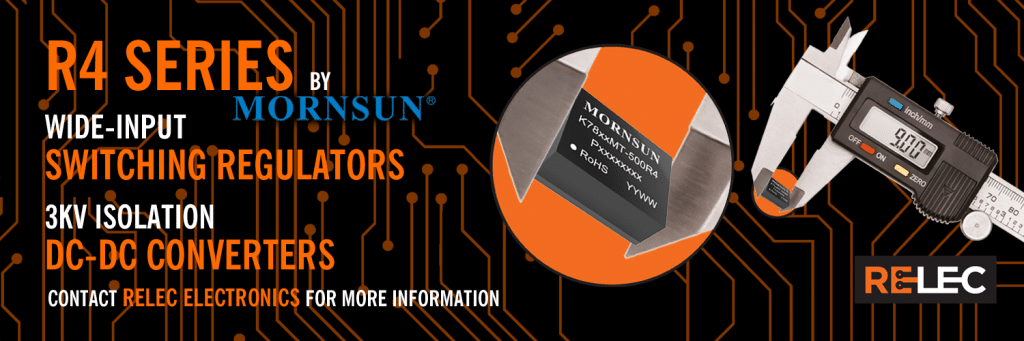 R4 Series Miniature DFN DC-DC Converters | UK Distributor | Relec News