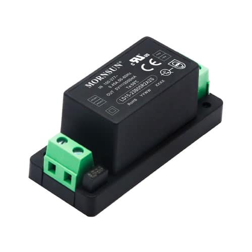 New Ultra Compact LD15 R2 Series from Mornsun | 3-20 Watt AC-DC Power