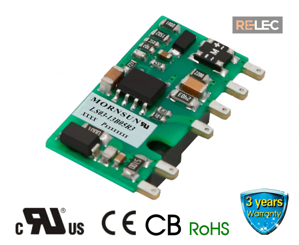 LS03 R3 Series | High-Density 3 Watt AC-DC | Mornsun UK Distributor