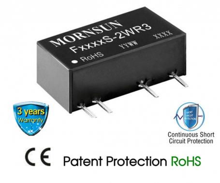 F_S-2WR3 Series | Mornsun Power UK | 2 Watt | DC-DC Converter