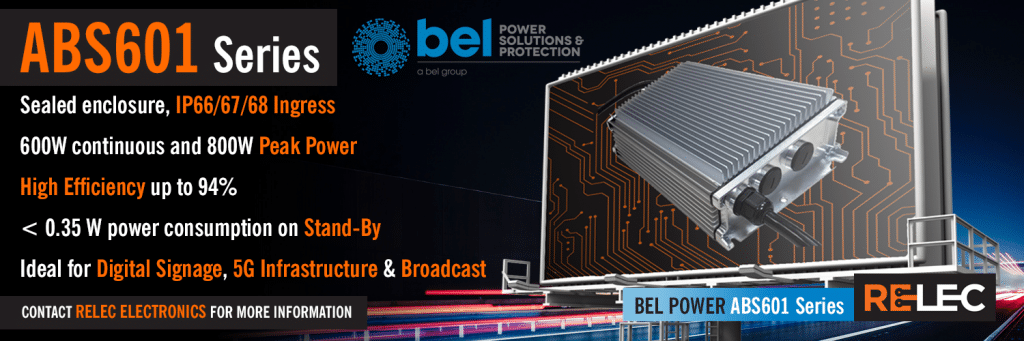 ABS601 Series Product Banner | 600 Watt | Built-In PFC & Rugged Design | Bel Power UK