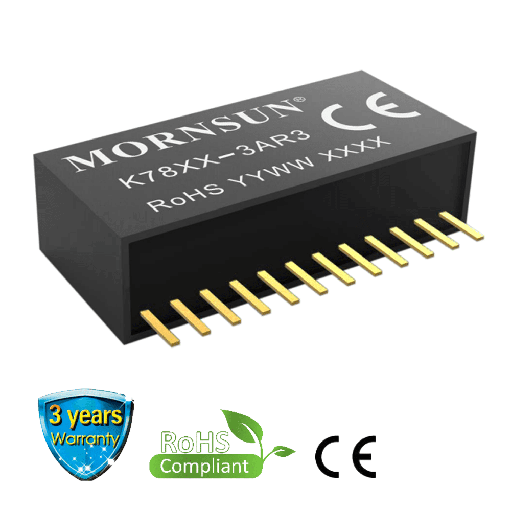 K78xx-3AR3 Series | PCB Mount DC-DC | 9.9 - 45 Watt | Mornsun Power