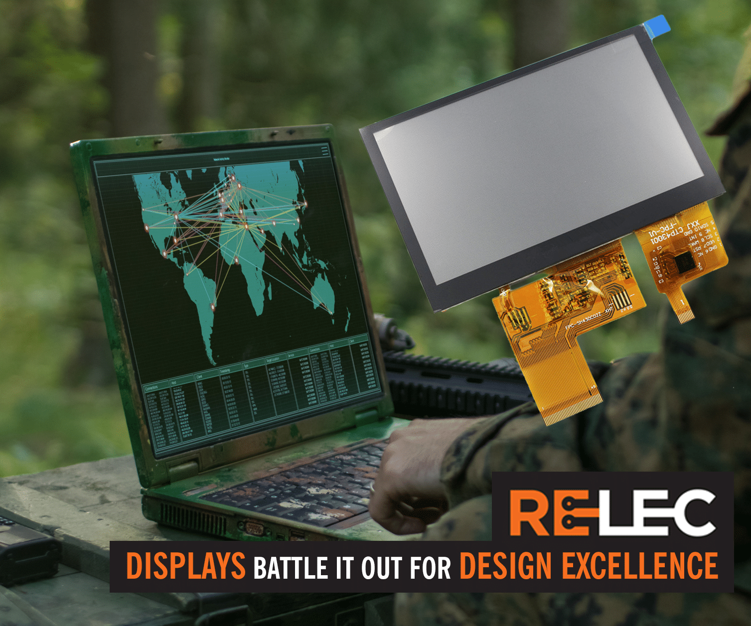Displays Battle It Out For Design Excellence | Military Display | Relec News