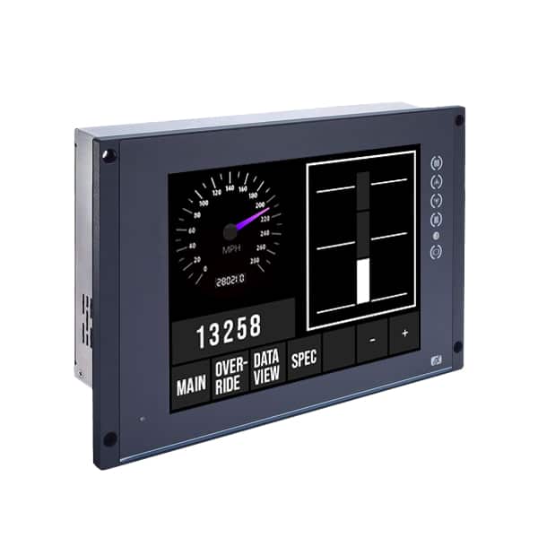 10.4" railway approved monitor