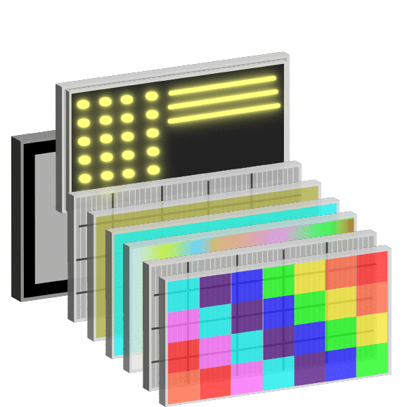 High Performance HDMI Displays Backlight icon