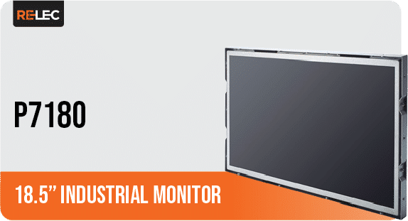 EN50155 Monitor / P7180 18.5″ industrial monitor