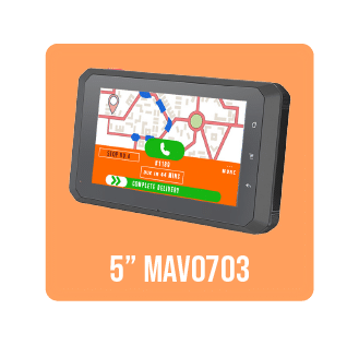5" Rugged Tablets for vehicle