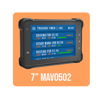 7" Rugged Tablets for vehicle