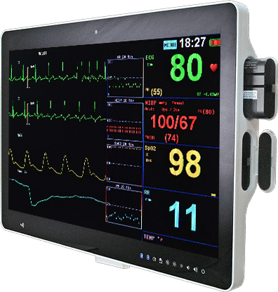 WMR2387 is perfect medical cart panel pc