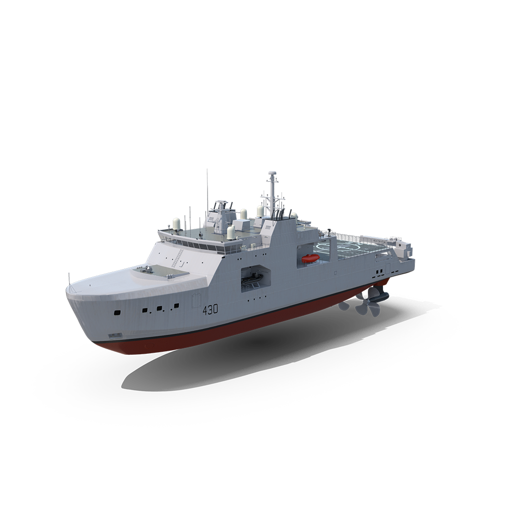 Marine dc-ac inverter