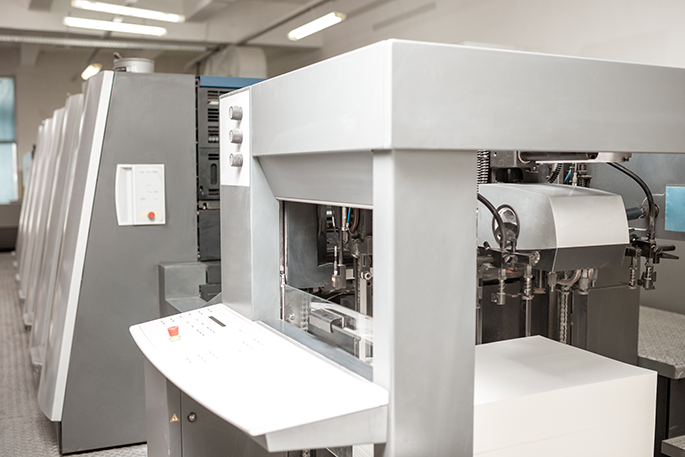 Industrial printing machine