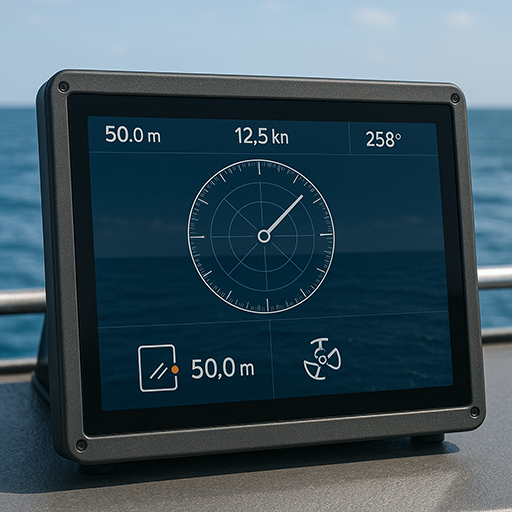 Custom display for marine