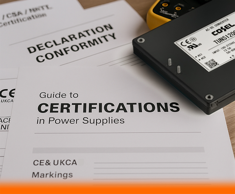 Power supply certifications