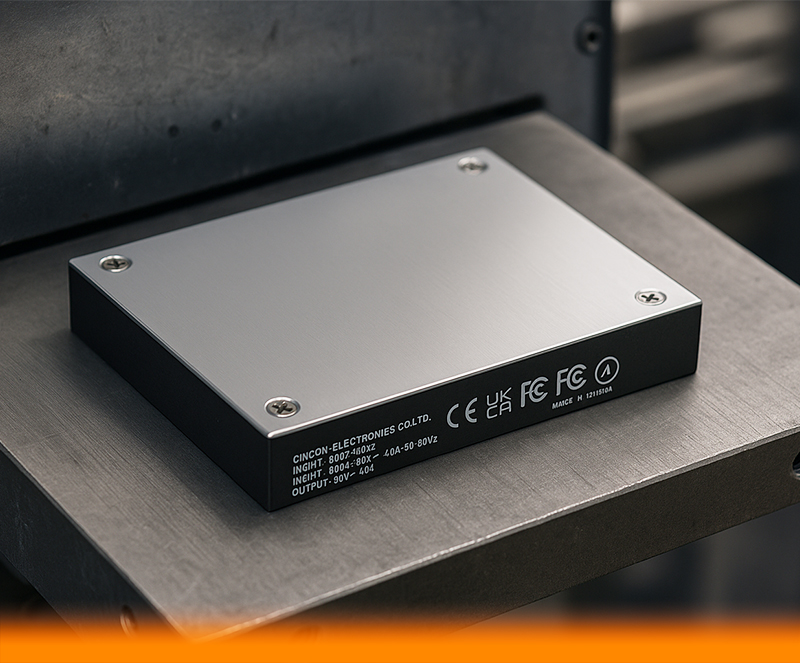 high power baseplate cooled power supplies