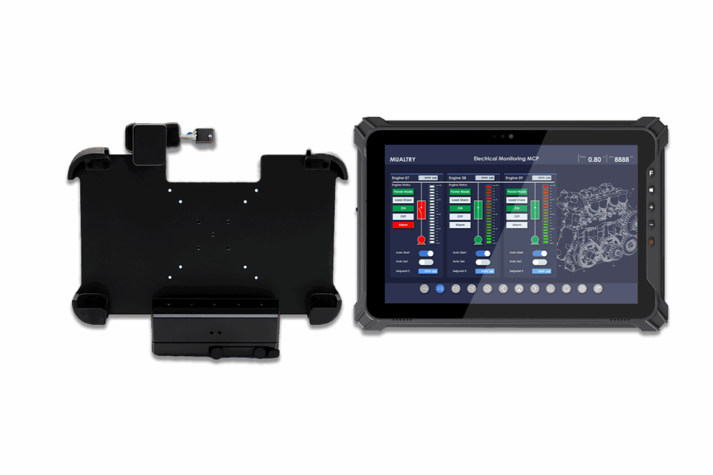 Mobile HMI with cradle/ docking station