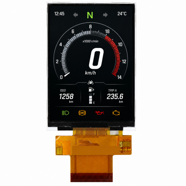 2.8" Transflective TFT Display